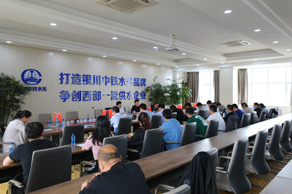 中鐵水務(wù)集團(tuán)黨委副書記、紀(jì)委書記劉占偉調(diào)研銀川西線供水項目召開廉潔提醒座談會